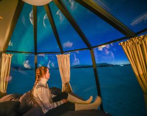 arctic guesthouse and igloos