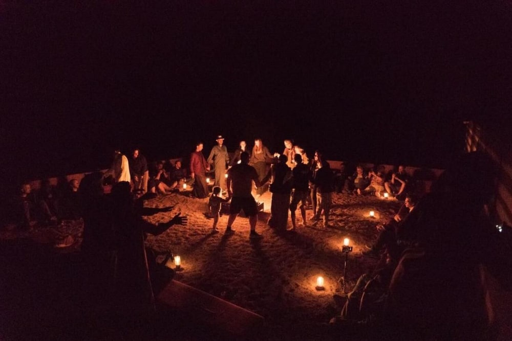 bedouins desert camp
