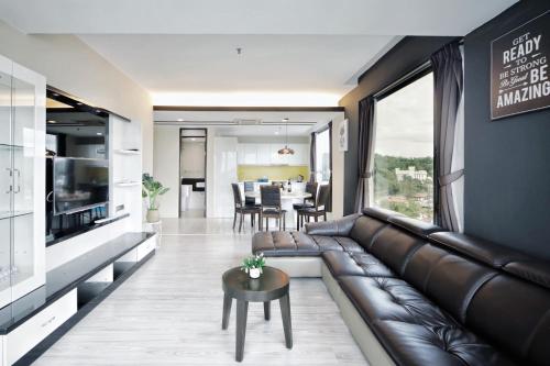 cozy living sky apartment