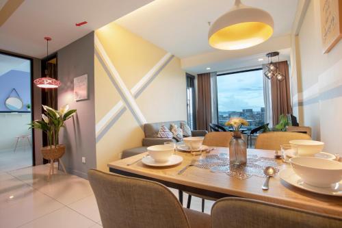 cozy living sky apartment