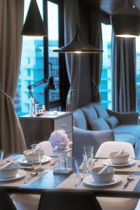 cozy living sky apartment