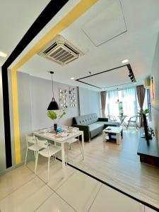 cozy living sky apartment