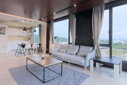 cozy living sky apartment