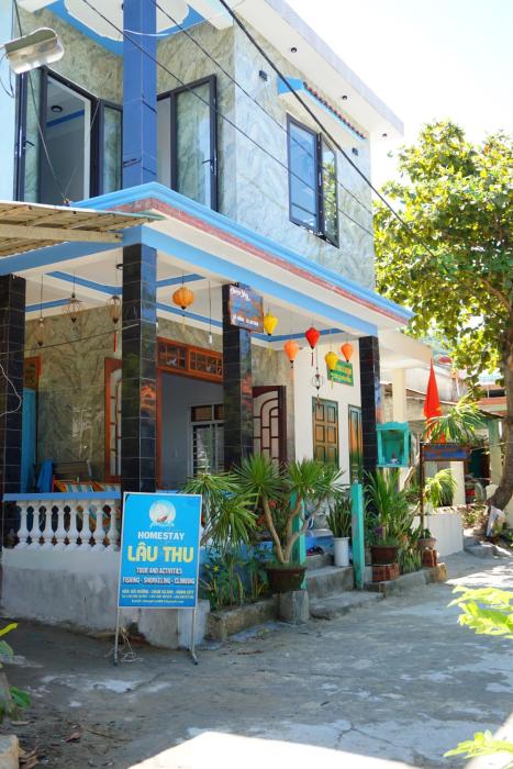 cham island homestay lau thu