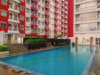 comfortable 2br apartment at taman melati margonda