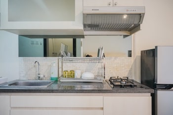 minimalist pool view low rise studio paramount skyline apartment