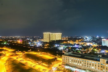 modern style the oasis studio apartment with comfortable sofa