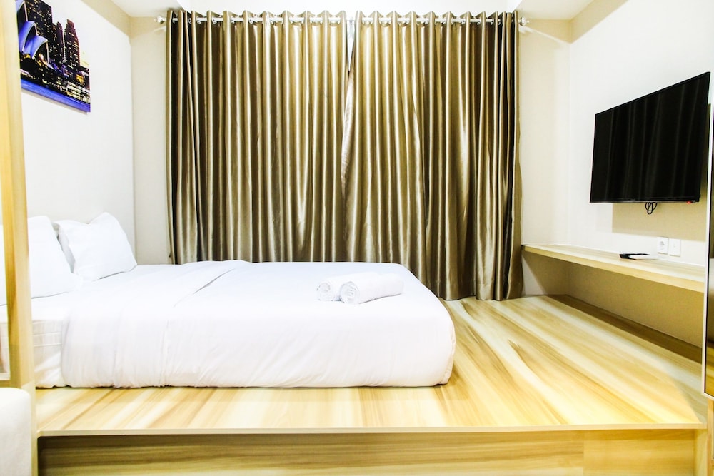 modern style the oasis studio apartment with comfortable sofa