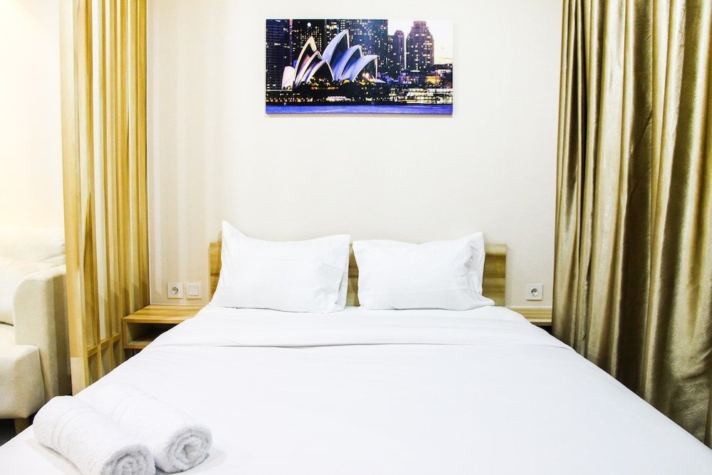 modern style the oasis studio apartment with comfortable sofa