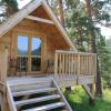 cabane lodge domaine du lac chambon