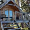 cabane lodge domaine du lac chambon