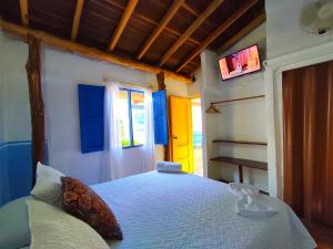 hostal trip monkey barichara hostel
