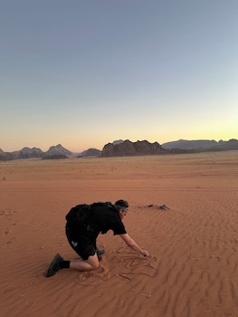 wadi rum star wars camp