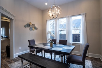 brand new large impressive house near downtown