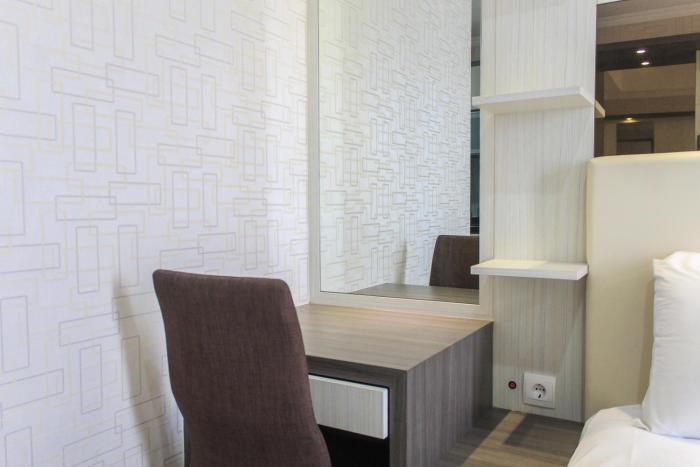 nice studio menteng park apartment by travelio
