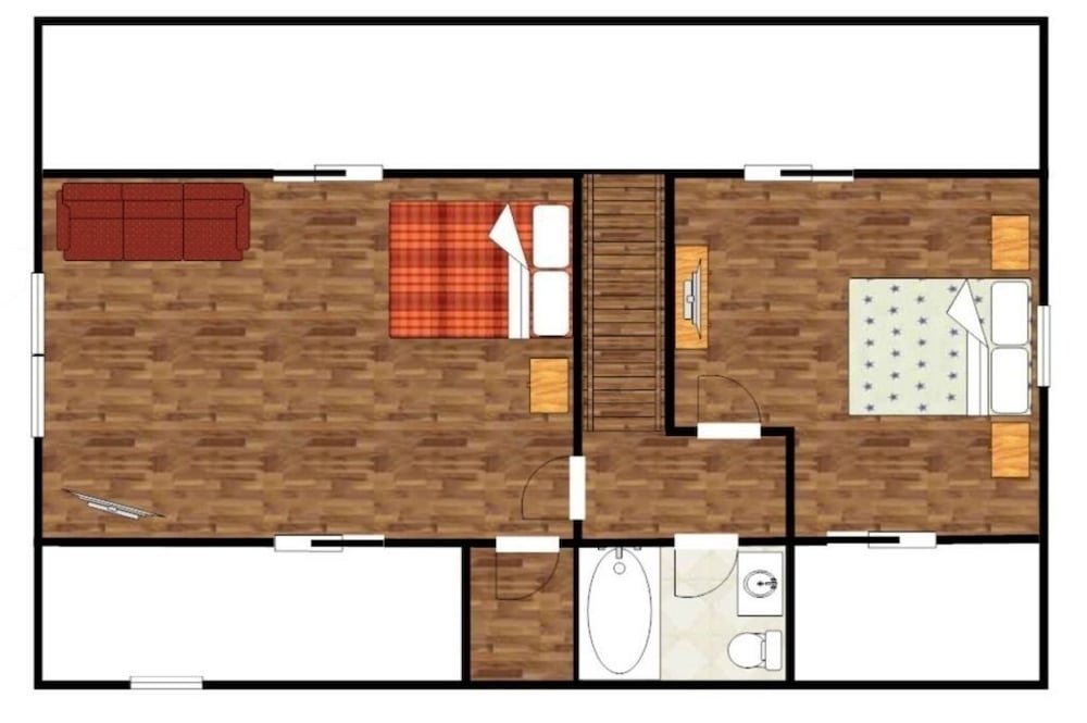 270 black bear 3 bedroom cabin by redawning