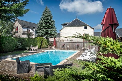 logis hotel brunel le rocher blanc