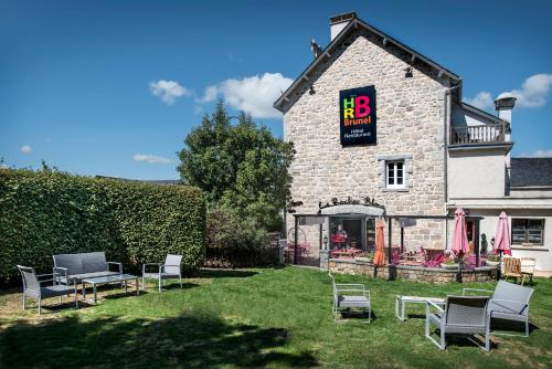 logis hotel brunel le rocher blanc