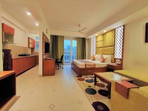 the angel hotel and suites near medanta