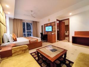 the angel hotel and suites near medanta