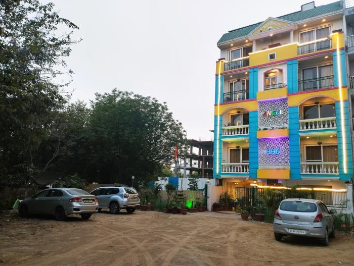 the angel hotel and suites near medanta
