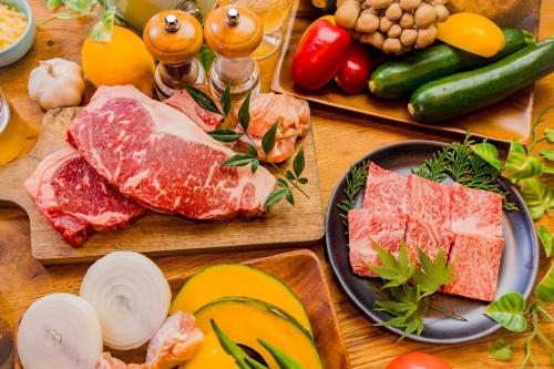 the village yufuin onsen glamping