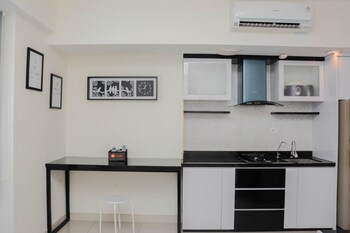 pleasant and modern studio grand kamala lagoon apartment