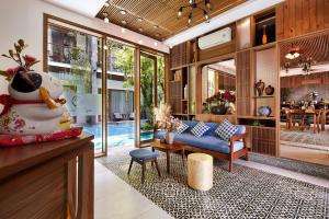 tam house villa hotel pool view room