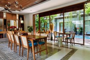 tam house villa hotel pool view room