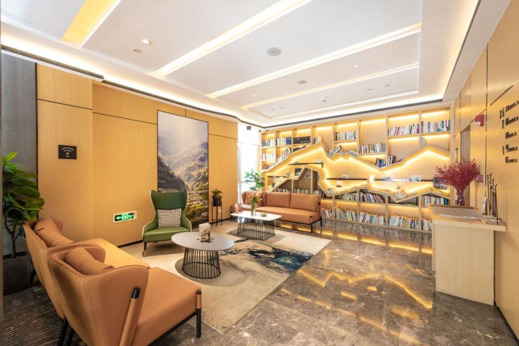 atour hotel linyi high speed railway station yimeng north road