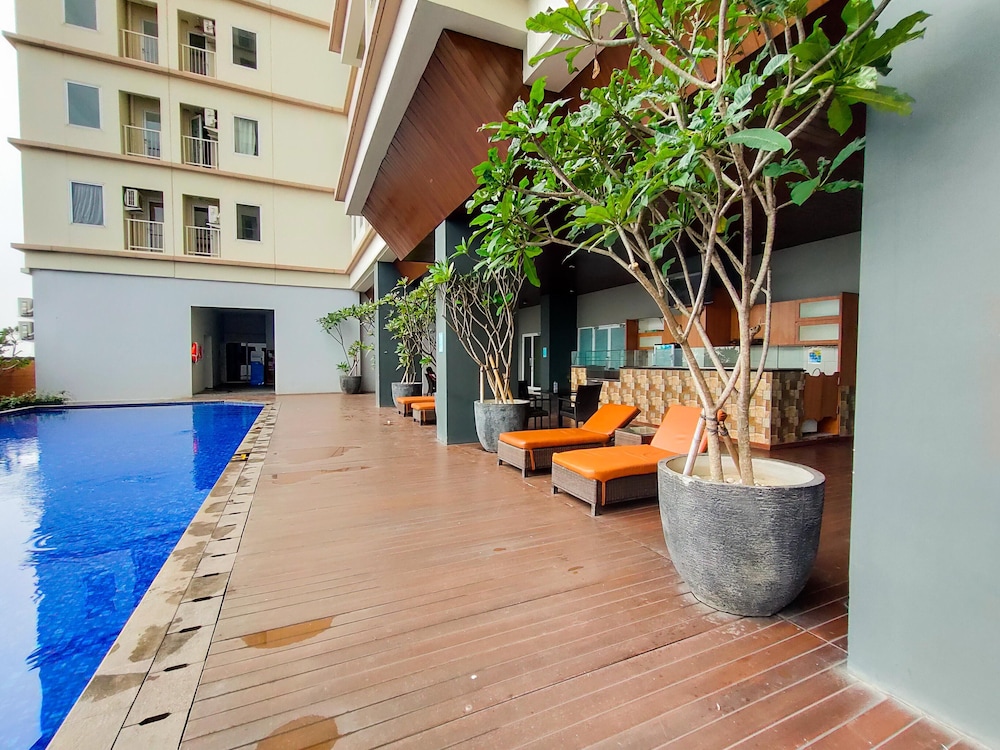 simply look studio tamansari mahogany karawang apartment