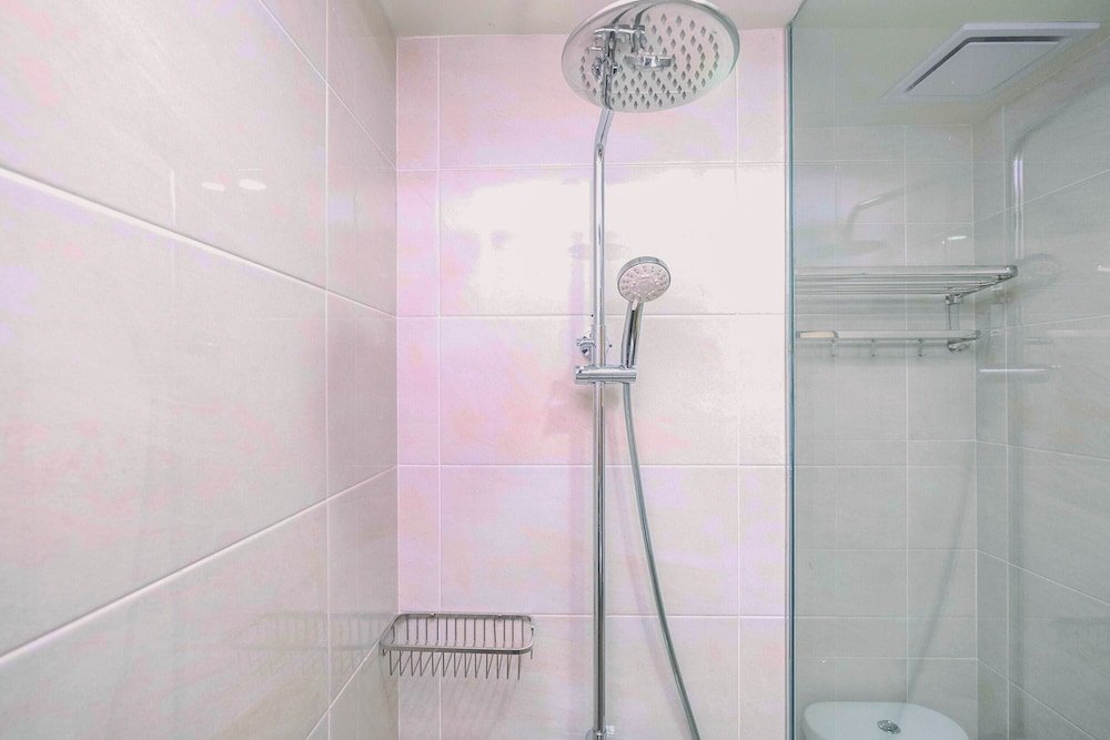 minimalist mustika golf residence studio apartment with city view