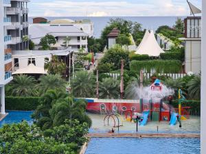 my resort hua hin family room pool view