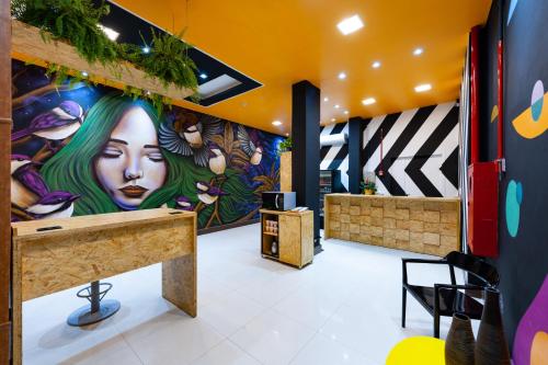 mural living hotel manaus