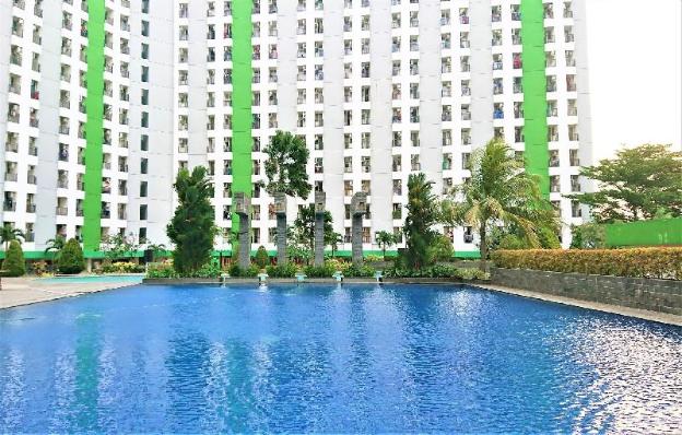 apartment green lake view ciputat by celebrity room