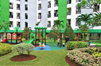 apartment green lake view ciputat by celebrity room