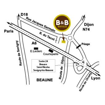 bandb hotel beaune nord