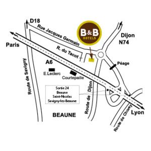 bandb hotel beaune nord