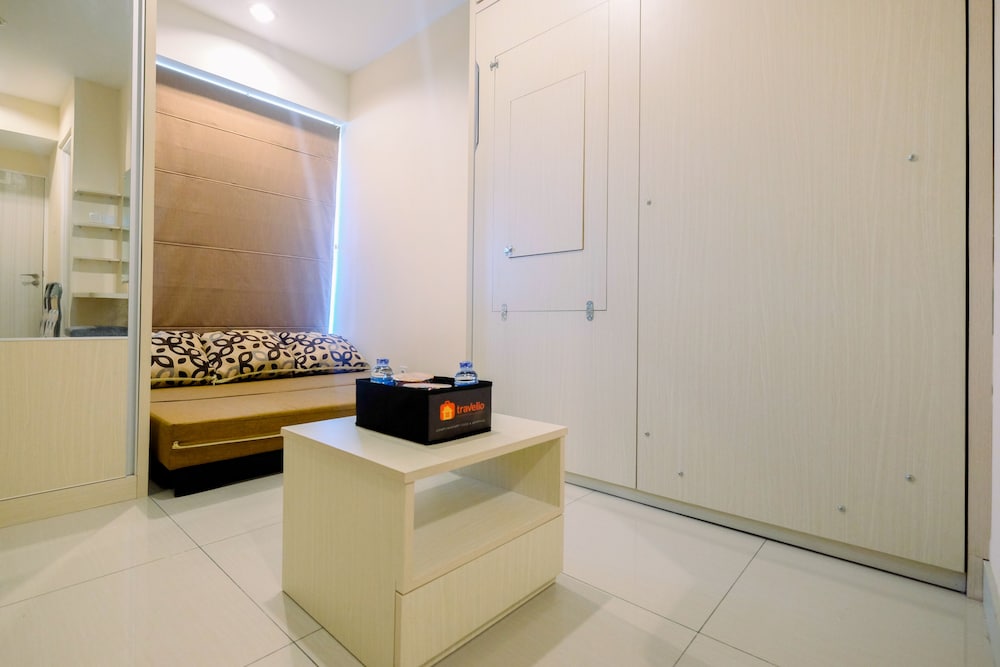 unique studio room with multifunction bed grand kamala lagoon apartment