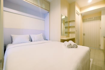 unique studio room with multifunction bed grand kamala lagoon apartment