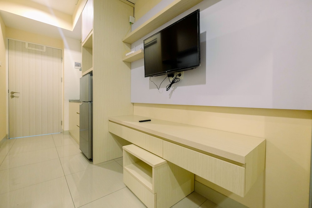 unique studio room with multifunction bed grand kamala lagoon apartment