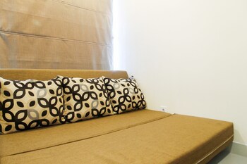 unique studio room with multifunction bed grand kamala lagoon apartment