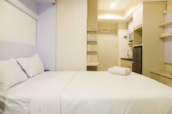 unique studio room with multifunction bed grand kamala lagoon apartment