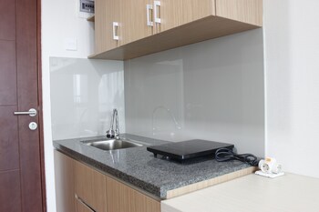 minimalist studio room taman melati apartment jatinangor