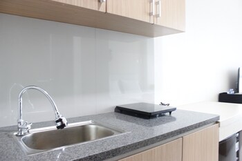 minimalist studio room taman melati apartment jatinangor