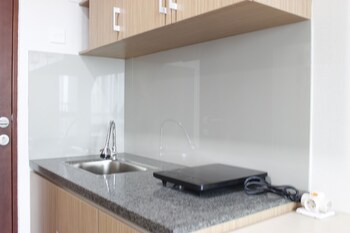 minimalist studio room taman melati apartment jatinangor