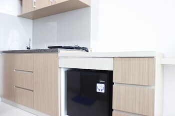 minimalist studio room taman melati apartment jatinangor