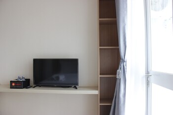 minimalist studio room taman melati apartment jatinangor