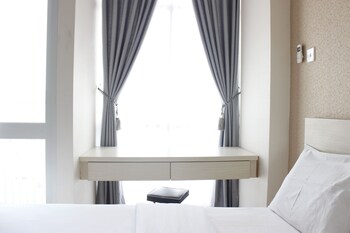 minimalist studio room taman melati apartment jatinangor