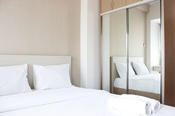 minimalist studio room taman melati apartment jatinangor